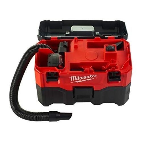  [아마존베스트]Milwaukee MILM18VC20 Cordless Wet/Dry Vacuum Cleaner M18VC2-0 18 Volt