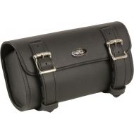 Milwaukee Leather Milwaukee SH49703-BLK-PCS Black Two Strap PVC Tool Bag (10X4.5X3.25)