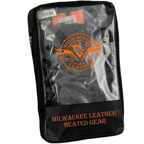  Milwaukee Leather Mens Heated Gantlet Gloves with Touch screen