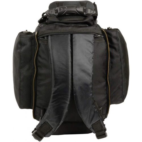  Milwaukee Leather SH697 Black Large Textile 1680D Magnetic Motorcycle Tank Bag - One Size