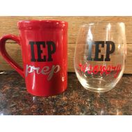 /MimiandOD IEP Prep and Recovery Drinkware Gift for Special Education Teacher You choose colors!