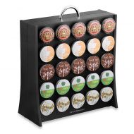 Mind Reader The Wall Coffee Pod Storage Carousel (50 K-Cup Capacity) in Black