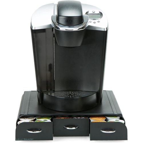  [아마존베스트]Mind Reader Anchor Coffee pod drawer, 13.72 height,12.87 width inches, Black