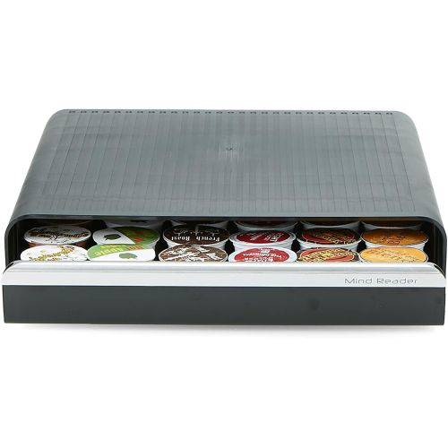  [아마존베스트]Mind Reader Hero Coffee Pod Drawer, One Size, Black