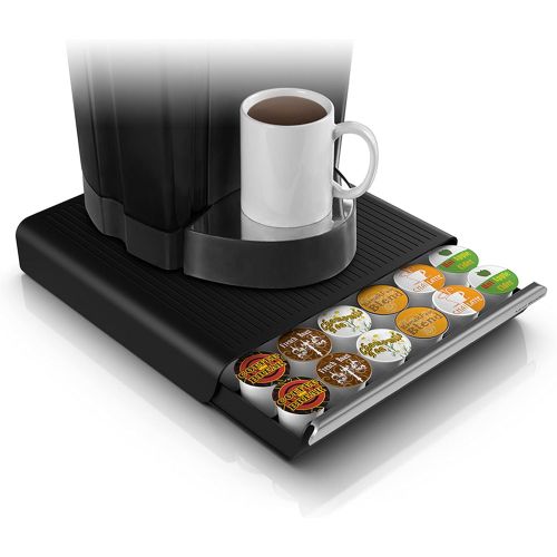  [아마존베스트]Mind Reader Hero Coffee Pod Drawer, One Size, Black