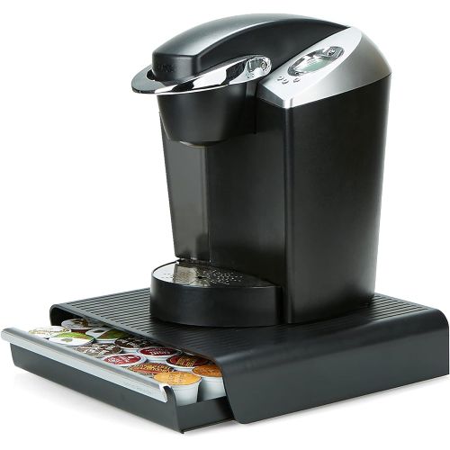  [아마존베스트]Mind Reader Hero Coffee Pod Drawer, One Size, Black