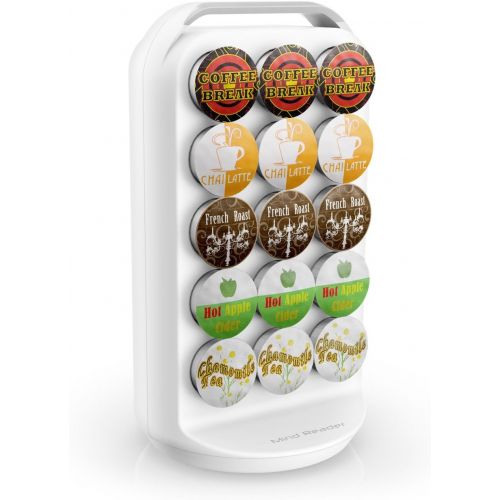  Mind Reader K-Cup Carousel, Holds 30 K-Cups, Coffee Pod Holder, Black