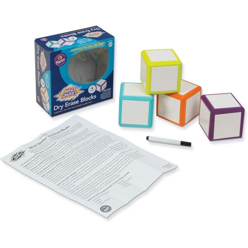  Mind Sparks Foam Dry Erase Blocks