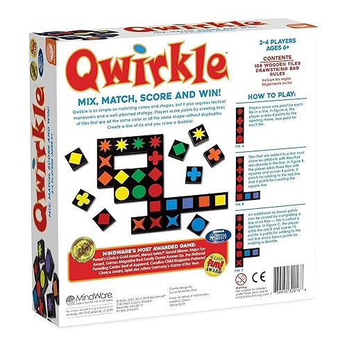  MindWare Qwirkle Board Game