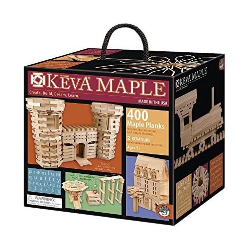  [아마존베스트]KEVA Maple 400 Plank Set