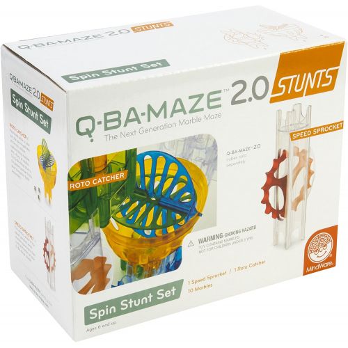  [아마존베스트]MindWare Q-BA-Maze 2.0 Spin Stunt Set