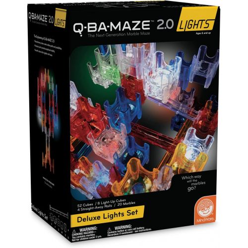  [아마존베스트]MindWare Q-BA-Maze 2.0 Lights: (Deluxe Set)