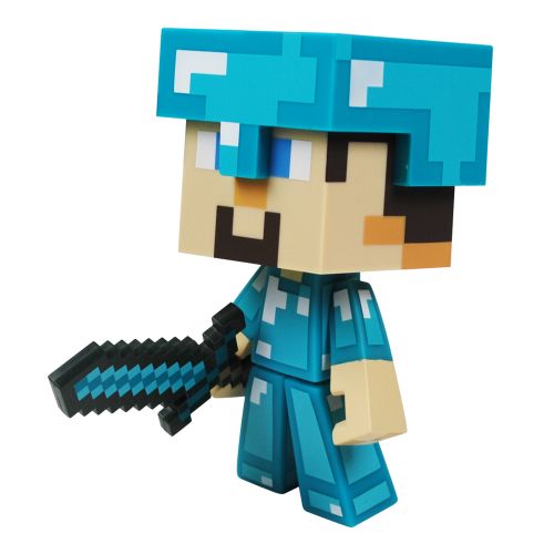  Minecraft 6 Vinyl Diamond Steve Figure