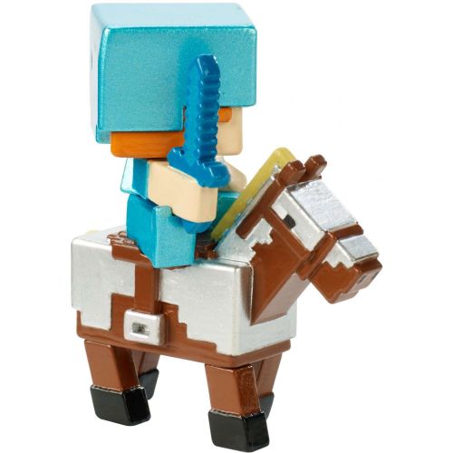  Minecraft Deluxe Mini Figure Alex On Armored Horse