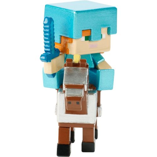  Minecraft Deluxe Mini Figure Alex On Armored Horse