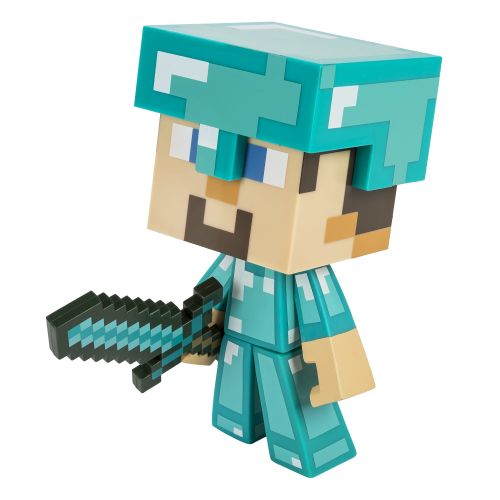  Minecraft Steve Vinyl 6 Limited Edition Figure with Minecraft Diamond Steve Vinyl 6 Diamond Edition Figure