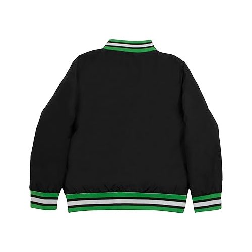  Minecraft Adventure Mode Creeper Boys Bomber Jacket, Zip-Up Varsity Jacket for Kids and Toddlers