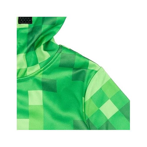  Minecraft Fleece Zip Up Hoodie Little Kid to Big Kid Sizes (4-18-20)