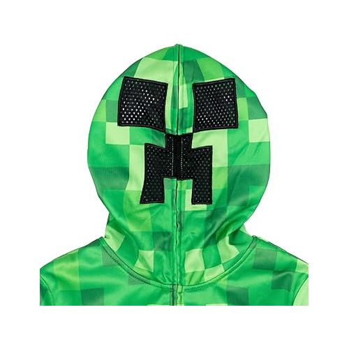  Minecraft Fleece Zip Up Hoodie Little Kid to Big Kid Sizes (4-18-20)