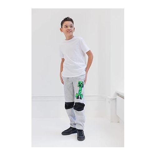  Minecraft Fleece 2 Pack Jogger Pants Little Kid to Big