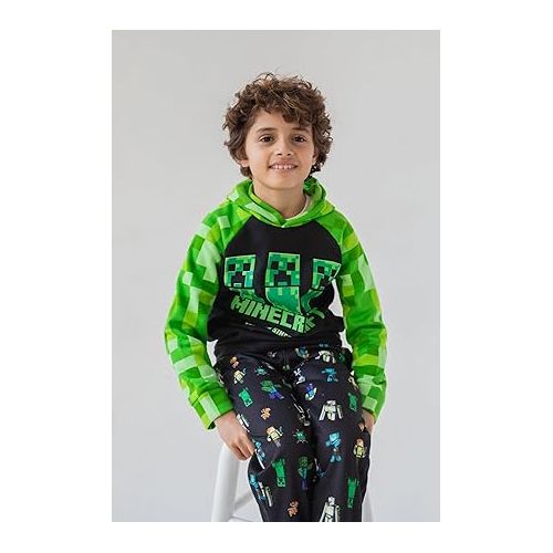  Minecraft Fleece 2 Pack Jogger Pants Little Kid to Big