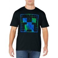 Minecraft Creeper Tie Dye Big Face T-Shirt