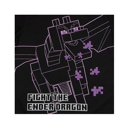  Minecraft Boys Creepers 3 Piece T-Shirt Tank Top Short Set