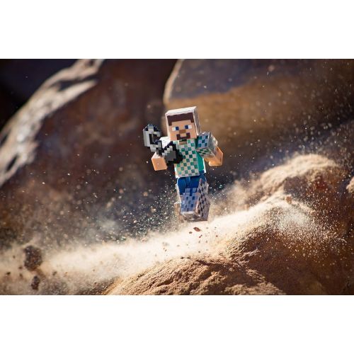  Minecraft Steve in Chain Armor Figure Pack Action Figure