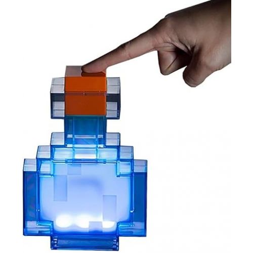  Minecraft Potion Bottle Color-Changing LED Desk Lamp | 7 Inch Night Light