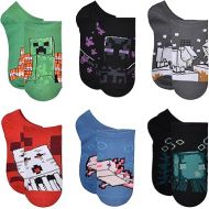 Minecraft Boys' No Show Sock