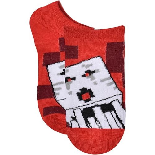  Minecraft Boys' No Show Sock