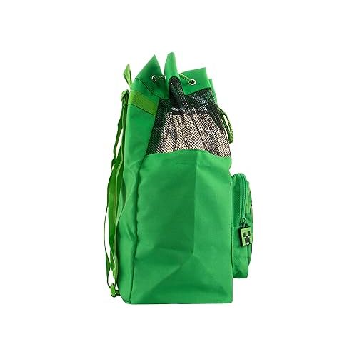  Minecraft Swimming Bag | Creeper Boys Swim Bag | Children’s Swimming Bag | One Size Green