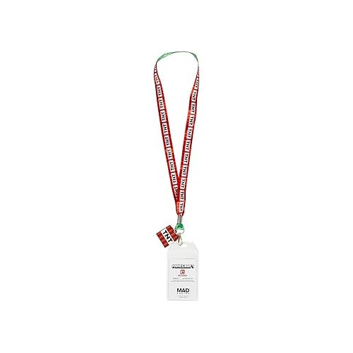  Boys Minecraft Lanyard Badge Holder -Black and Green Minecraft Creeper Face Lanyard Badge Holder - (Unisex, Green Red)