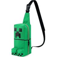 Minecraft Boys Crossbody Bag with Adjustable Strap - Gamer Gifts