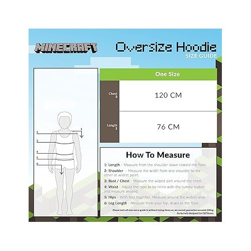  Minecraft Hoodie for Teen Oversized Blanket Hoodie Gifts