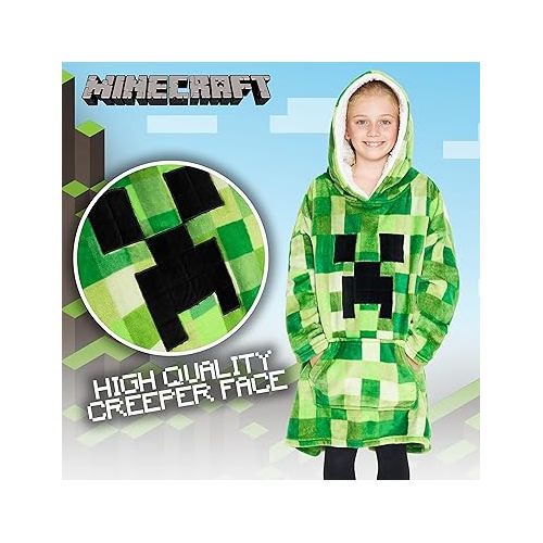  Minecraft Hoodie for Teen Oversized Blanket Hoodie Gifts