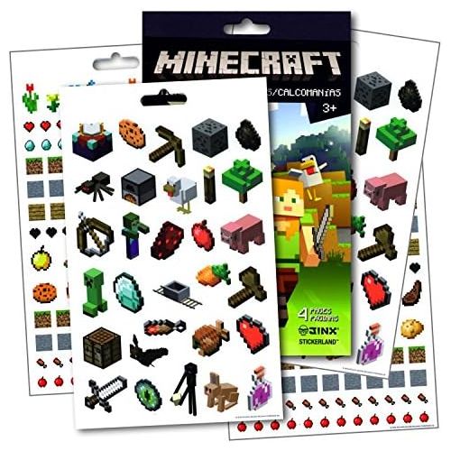  [아마존베스트]Minecraft Stickers ~ Over 295 Minecraft Fun Stickers