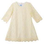 MingAo Little Girls Embroidery Butterfly Sleeveless Dresses 1-7 Years