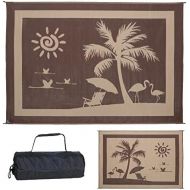 Mings Mark Inc. BP8117 Mat Beach Paradise 8 X 11