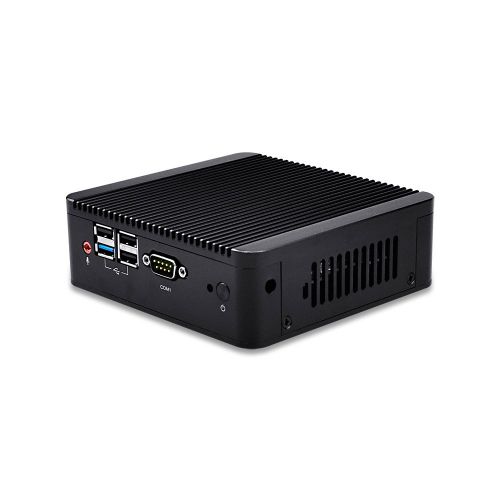  Qotom 1TB HDD Storage Dual Ethernet Thin Client Small Desktop Computer 8GB Ram with Quad Core HD Graphics