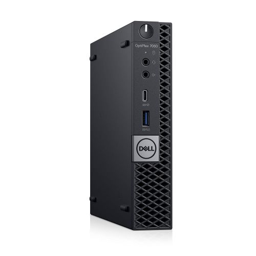 델 Dell OP7060MFF87ND4 OptiPlex 7060 Micro PC with Intel Core i7-8700T 2.4 GHz Hexa-core, 8GB RAM, 500GB HDD, Windows 10 Pro 64-bit