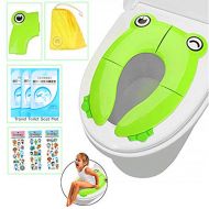 [아마존베스트]Mini Dream Portable Potty Training Seat Folding Travel Potty Toilet Seat with Non Slip Silicone Pads for Toddler Baby...
