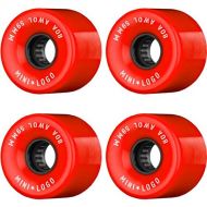 Mini Logo ATF A.W.O.L Red Skateboard Wheels - 59mm 80a (Set of 4)