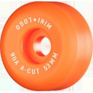 Mini Logo A-Cut Hybrid Orange Skateboard Wheels - 53mm 90a (Set of 4)