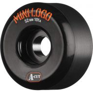Mini Logo A-Cut Black Skateboard Wheels - 52mm 101a (Set of 4)