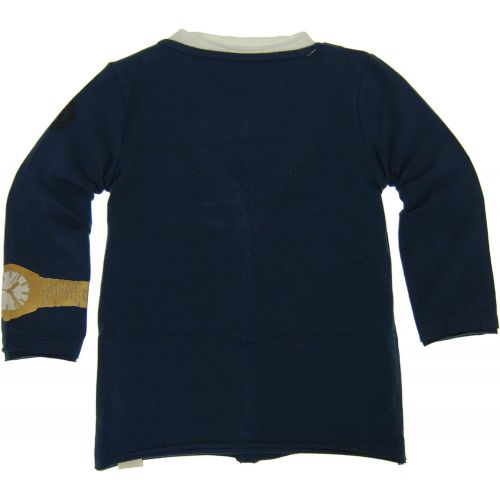  Mini Shatsu Baby Boys Blue Tuxedo Infant T-Shirt