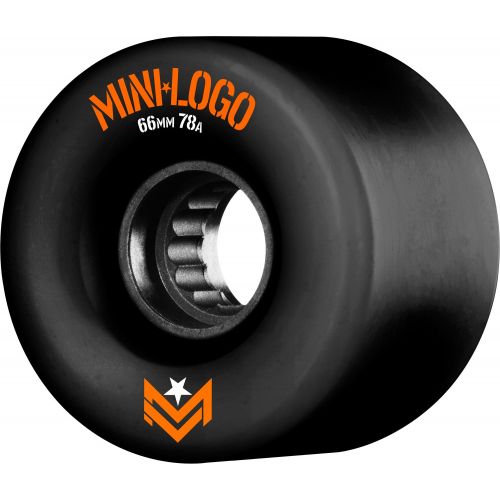  Mini-Logo Skateboards Mini Logo A.W.O.L. A-Cut 78a Cruiser Wheels - Black