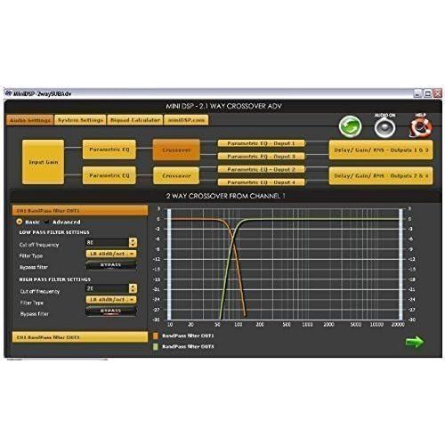  [아마존베스트]miniDSP 2x4Boxed Digital Signal Processor