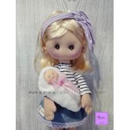 /MiniDollss Handmade doll. Handmade Doll. Cloth Doll. Fabric Doll. Soft. 42 cm. Rag Doll. Decoration