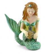 MiniFunTimes Miniature Fairy Garden Mermaid With Turtle